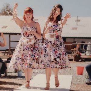 Fully Lined Cotton Floral Sun Dress